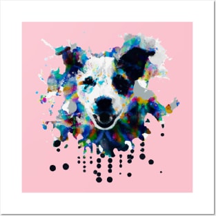 JRT Jack Russell Terrier Stencil Art Posters and Art
